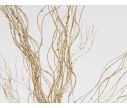Voir la slide Branche décorative Noël tiges ondulées fines dorées pailletées scintillantes bouquet aérien H83cm