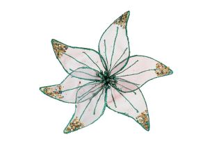 Tige Poinsettia bleu...