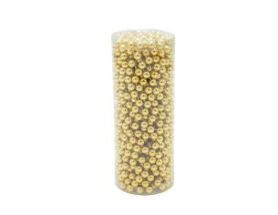 Guirlande perles dorées 8 mm x 10 m