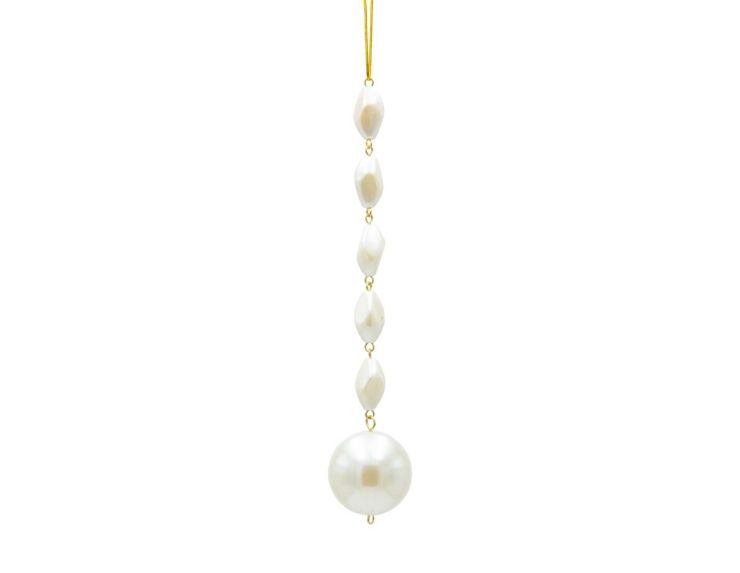 Suspension stalactites perles 3 x 15 cm