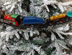 Train de Noël pour sapin 36 pcs