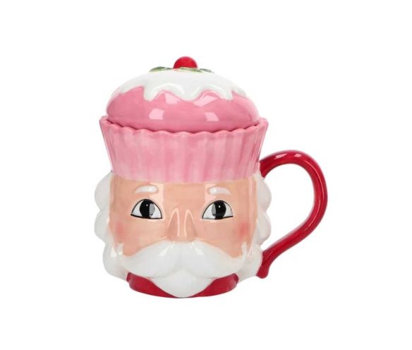 Mug casse-noisette rose 400ml