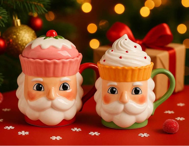 Mug casse-noisette rose 400ml