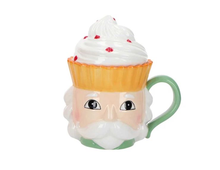 Mug de Noël casse-noisette jaune 400ml