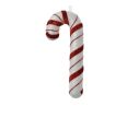 See slide Suspension sucre d’orge blanc rouge H 20cm