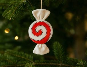 Suspension bonbon candy H 33 cm