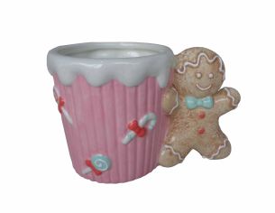 Mug rose pain d'épices 350ml