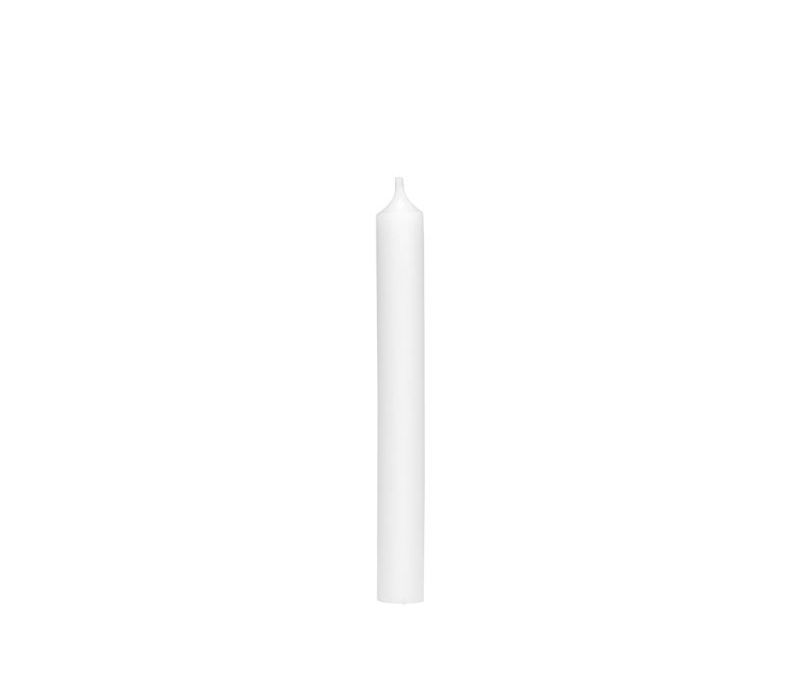 Bougie chandelle blanche 19,5 cm