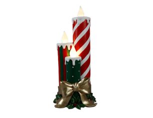 Bougies décoration LED H 41cm