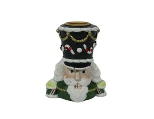 Bougeoir casse-noisette H 9cm