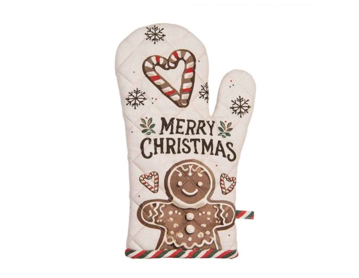 Gant de cuisine pain d'épices 30 x 18 cm