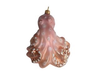 Suspension pieuvre verre soufflé H 13 cm