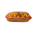 Voir la slide Suspension de Noël hot dog en verre soufflé peint à la main. Déco originale à suspendre.