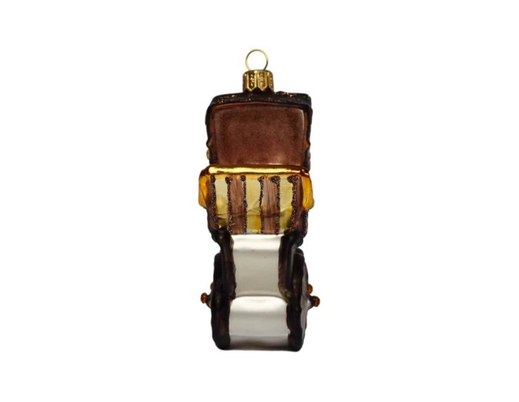 Boule de Noël landeau bébé H 11 cm