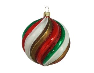 Boule de Noël spirale pain...