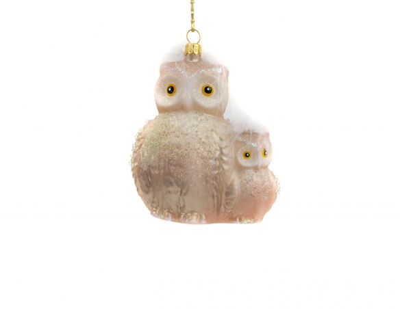 Suspension De Noel En Verre Hiboux Avec Plumes Et Bebe Hibou Suspension De Noel En Verre Hiboux Avec Plumes Et Bebe Hibou