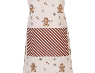 Tablier de cuisine pain d'épices 70 x 85 cm