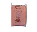 See slide Ruban velours rose clair "Merry Christmas" 8cm x 9m