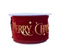 Voir la slide Ruban bordeaux Merry Christmas velours 9M