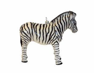 Suspension de Noël zèbre H 15cm