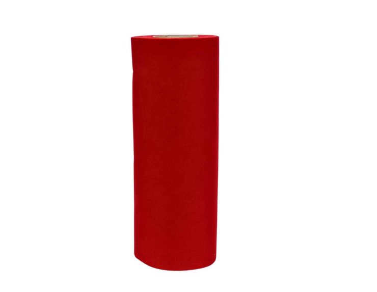 Rouleau velours rouge H 30cm x 9m