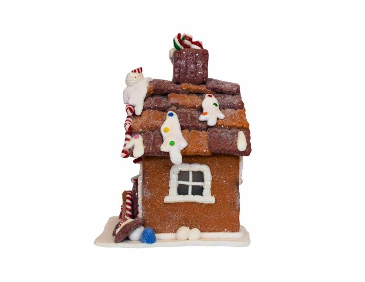 Maison Gourmandise sucrée LED H 18 cm