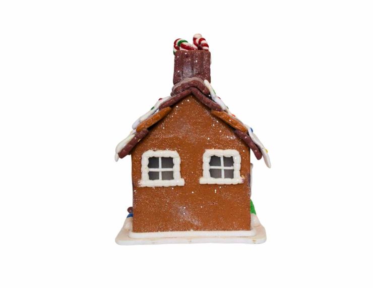 Maison Gourmandise sucrée LED H 18 cm