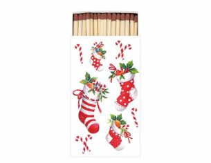Boîte d’allumettes chaussettes rouges 45 pcs