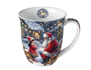 Mug de Noël Talking to...