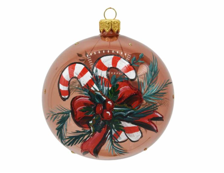 Boule de Noël sucres d'orge D 10 cm