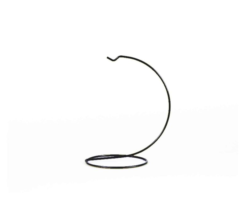 Support pour boule de Noël noir ø 12 cm