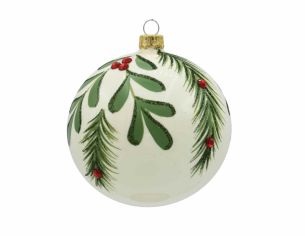 Boule de Noël crème...