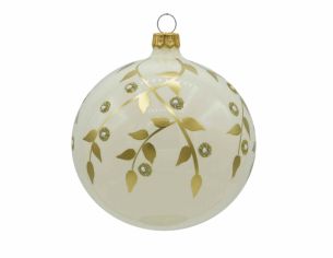 Boule de Noël crème...