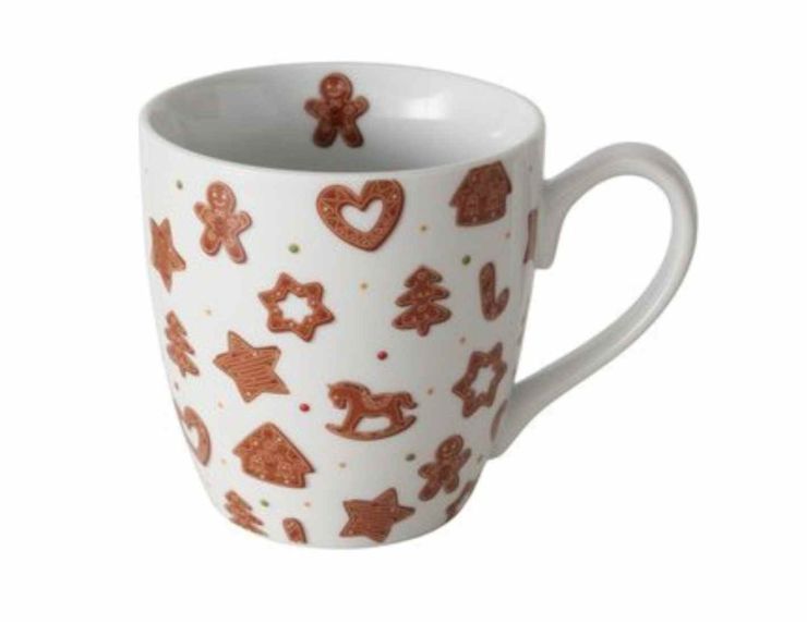 Grand mug de Noël pain d'épices 480 ml