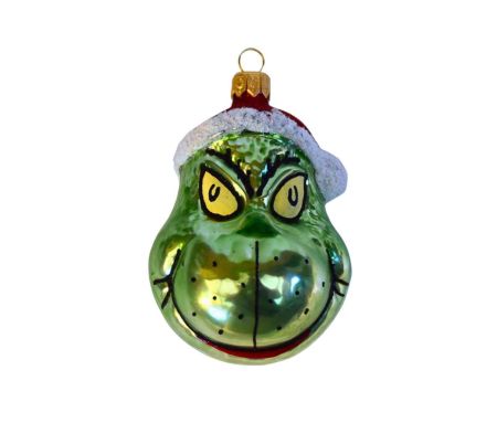 Boule de Noël Le Grinch H10cm