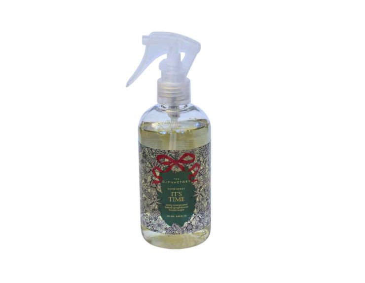 Spray d’ambiance It’s Time 250 ml aux notes d’écorce d’orange pétillante, pain d'épices et sucre brun,