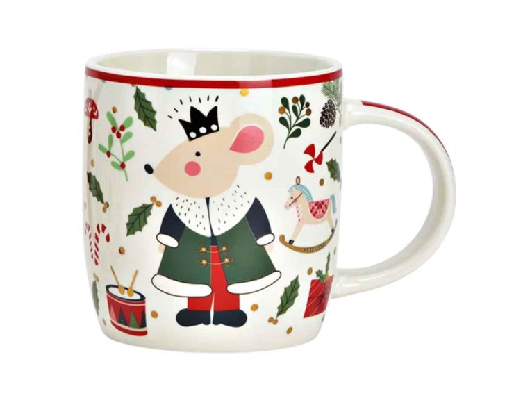 Mug de Noël souris royale 365 ml