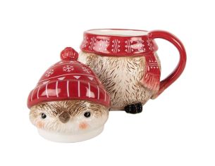 Mug oiseau avec couvercle 500 ml