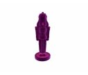 See slide Casse-noisette violet velours floqué H 30 cm