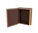 Voir la slide Lot 3 boîtes rangement forme livres vintage Noël tartan rouge Père Noël Merry Christmas H27cm