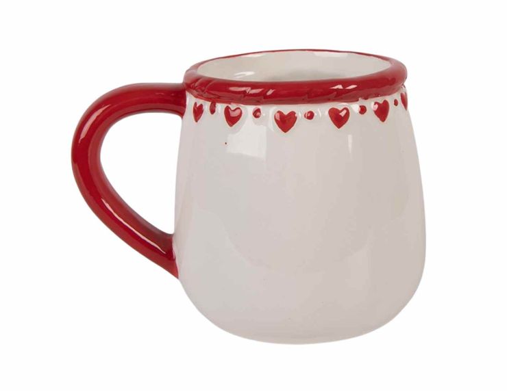 Mug flocon pain d’épices H13 cm