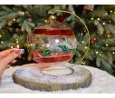 See slide Photophore de Noël décor bougie D 15 cm sur les côtés