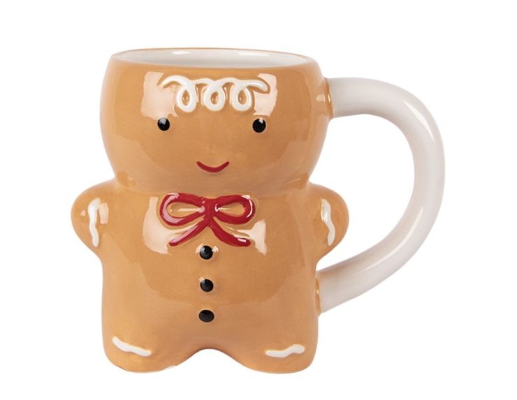 Mug de Noël Gustave noeud rouge 300 ml