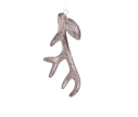Voir la slide Suspension en forme de ramure de renne scintillantes rose champagne. Synthétique. Hauteur 15cm
