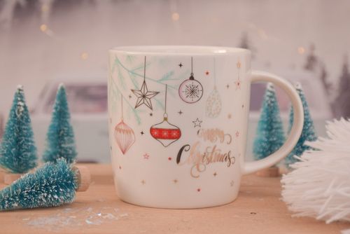 Tasse blanche Merry christmas