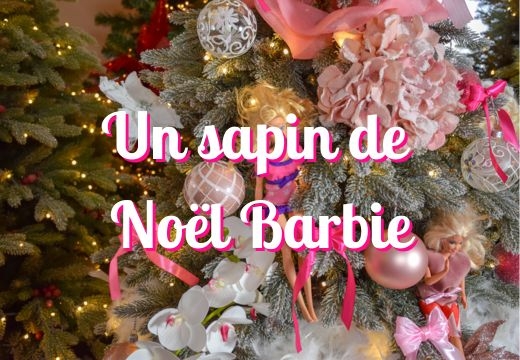 La tendance du sapin de Noël Barbie